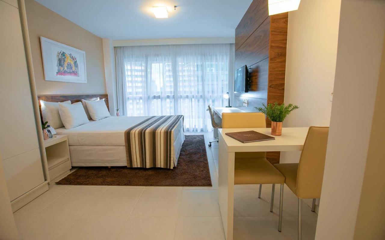 Hotel Flat Fusion Com Varanda & Garagem A219 4*